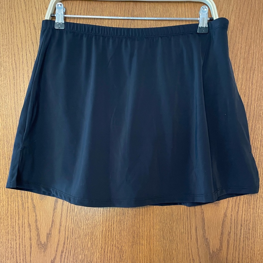 Swimsuits For All Swim skirt with brief Black size 14